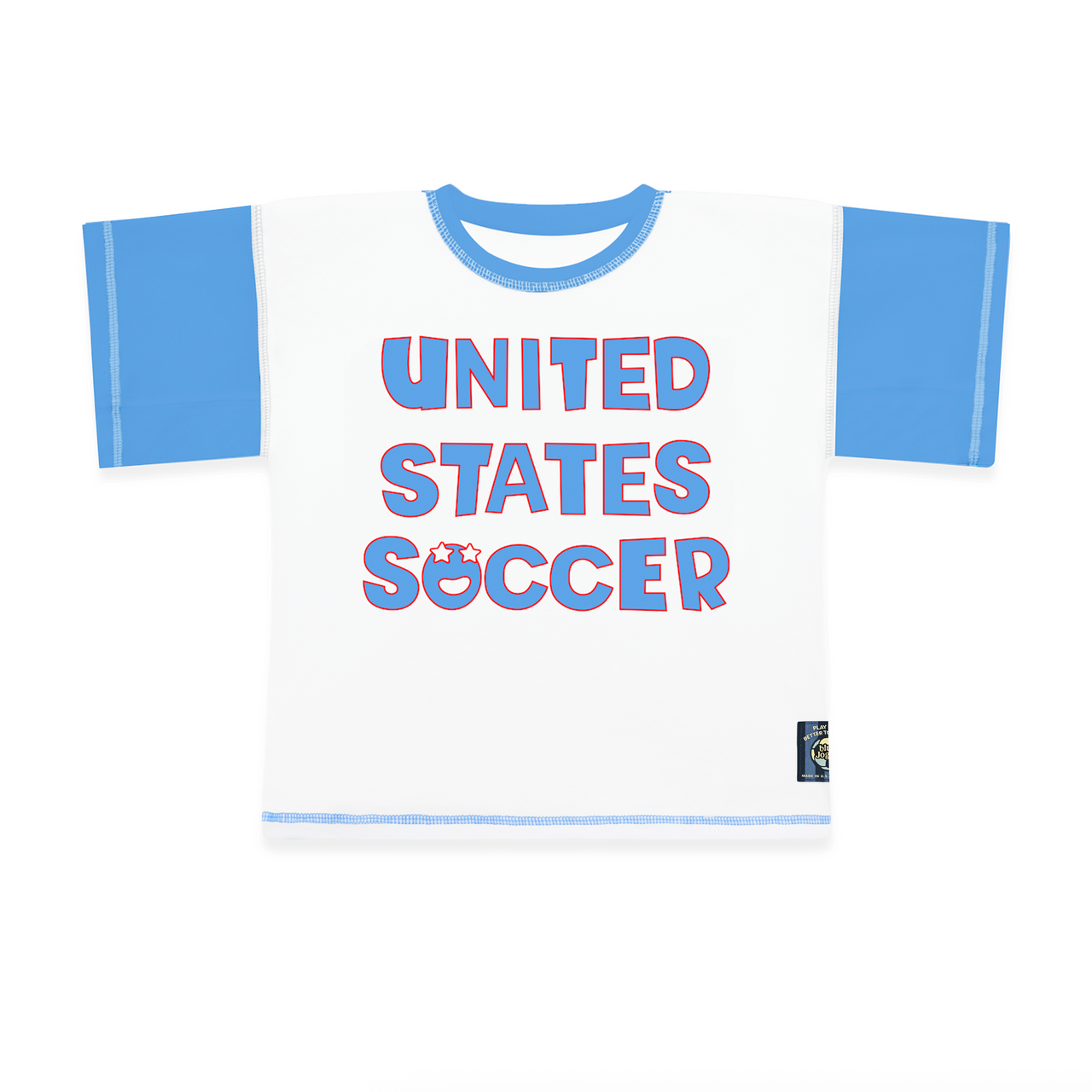 Zero-Waste "United States Soccer" T-Shirt
